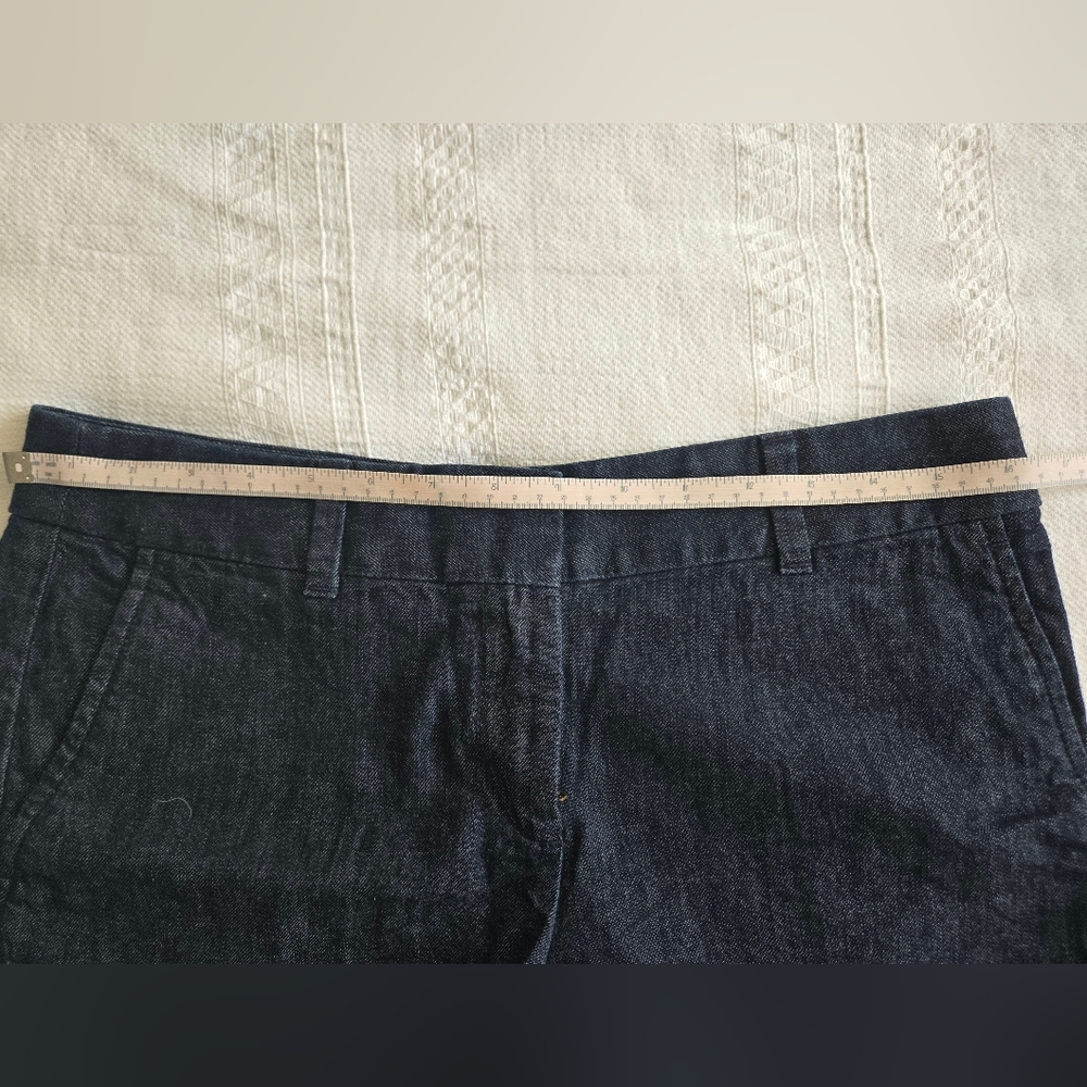 LOFT Blue Jean Shorts Classic Tailored Design - Picture 6 of 7